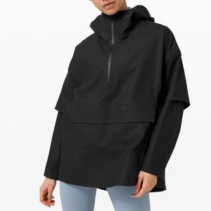 Lululemon Into The Drizzle Half Zip Jacket